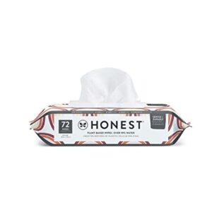 Honest Wipes, Rainbow, 72 Count